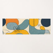 Swirl en kleur Yoga Mat (Voorkant (horizontaal))