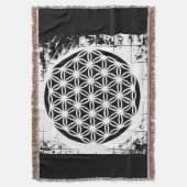 Swirl Energy Flow – Premium Woven Blanket Deken (Voorkant Verticaal)