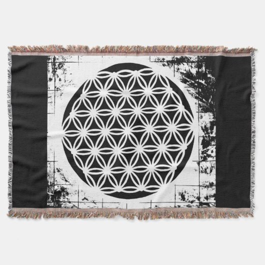 Swirl Energy Flow – Premium Woven Blanket Deken (Voorkant)