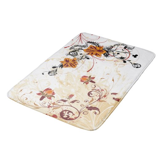 Swirl Floral Badmat (Gekanteld)