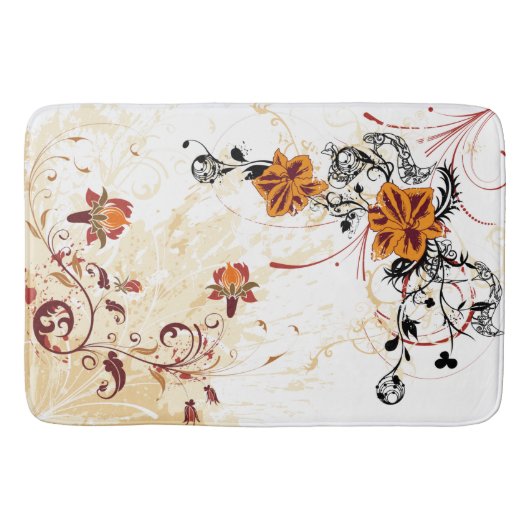 Swirl Floral Badmat (Voorkant)