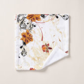 Swirl Floral Towel Bad Handdoek (Wasdoekje)