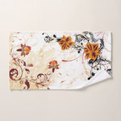 Swirl Floral Towel Bad Handdoek (Handdoek)