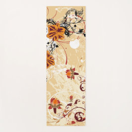 Swirl Floral Yoga Mat