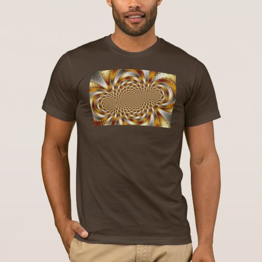 Swirl Fractal 1 - Fractal T-shirt (Voorkant)