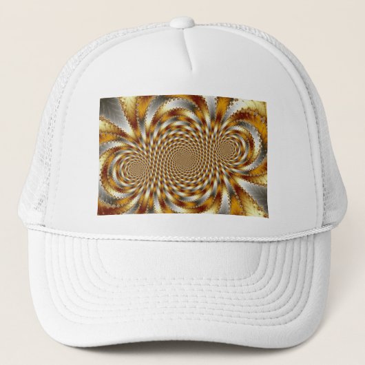 Swirl Fractal 1 - Fractal Trucker Pet (Voorkant)