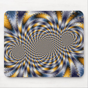 Swirl Fractal 2 - Fractal Mousepad Muismat