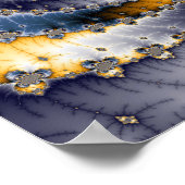 Swirl Fractal 2 - Fractal Poster (Hoek)