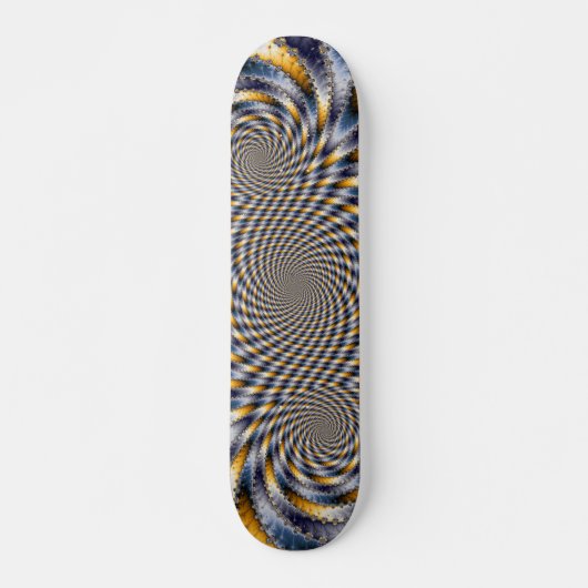 Swirl Fractal 2 - Fractal Skateboard (Voorkant)