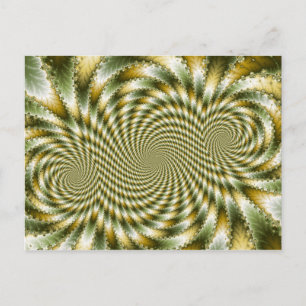 Swirl Fractal 3 - Fractal Briefkaart