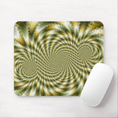Swirl Fractal 3 - Fractal Mousepad Muismat (Met muis)
