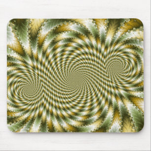 Swirl Fractal 3 - Fractal Mousepad Muismat