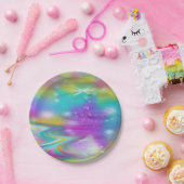 Swirl Galaxy Papieren Bordje (Feest)