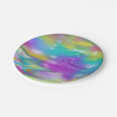 Swirl Galaxy Papieren Bordje (Gekanteld)