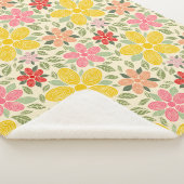 Swirl Garden Sherpa Dekbed Deken (3/4)