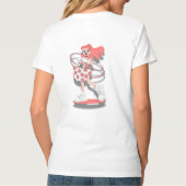 Swirl Girl-stijl voor onderweg T-shirt (Achterkant)