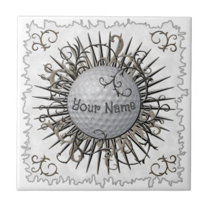 Swirl Golf golfer tegel Tegeltje