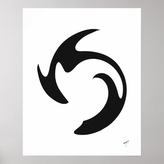 Swirl Graffiti Poster (Voorkant)