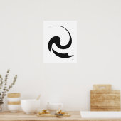 Swirl Graffiti Poster (Keuken)