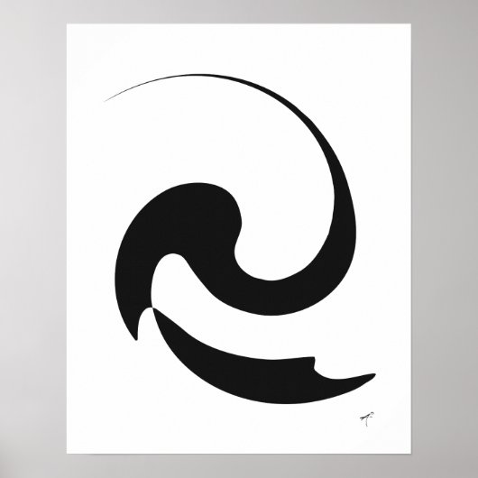 Swirl Graffiti Poster (Voorkant)