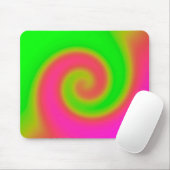 Swirl Green Roze Muismat (Met muis)