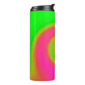 Swirl Green Roze Thermosbeker (Gedraaid links)