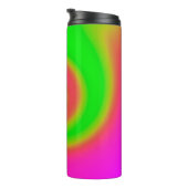 Swirl Green Roze Thermosbeker (Geroteerd rechts)