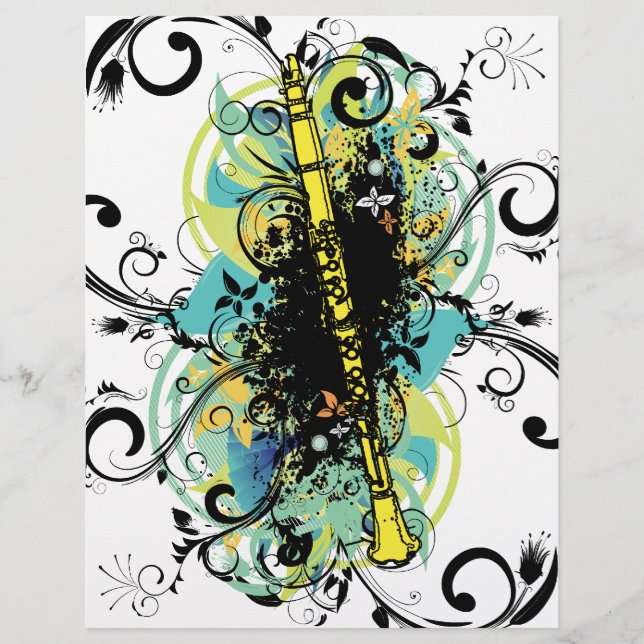 Swirl Grunge Clarinet (Voorkant)