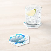 Swirl Hearts Kartonnen Onderzetters (Insitu)