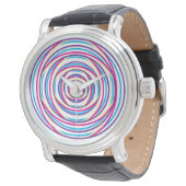 Swirl Horloge (Gekanteld)