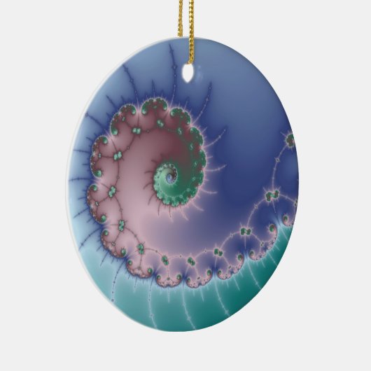 Swirl Keramisch Ornament (Rechts)