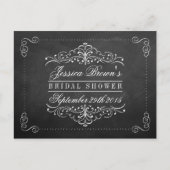  Swirl Krijtbord Vrijgezellenfeest Recept Kaarten (Voorkant)