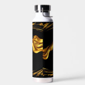 Swirl Liquid Gold Black Monoch Achem Opulent Swirl Waterfles (Links)