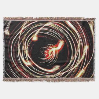 Swirl Motion Burst – Premium Woven Blanket Deken