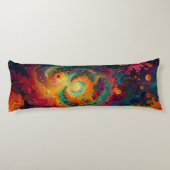 Swirl-ontwerppatroon Lichaamskussen (Achterkant)