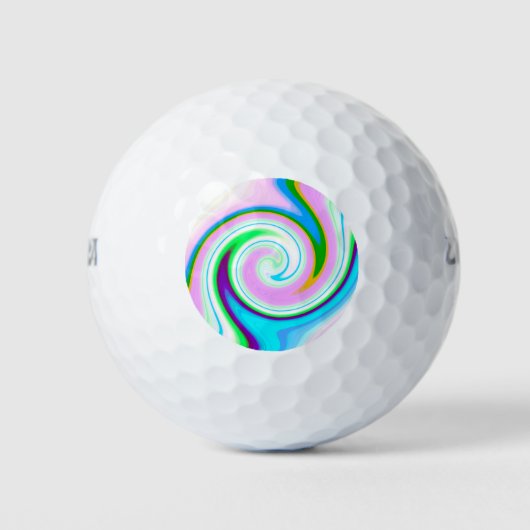 Swirl Pastel Golfballen (Voorkant)