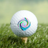 Swirl Pastel Golfballen (Insitu Shirt)
