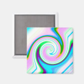 Swirl Pastel Magneet (Voorkant / Achterkant)