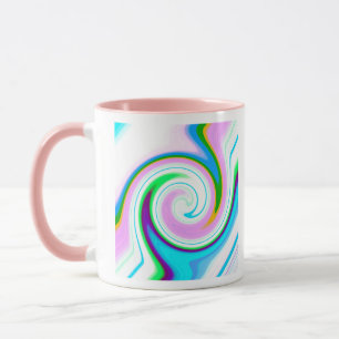 Swirl Pastel Mok