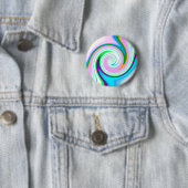 Swirl Pastel Ronde Button 5,7 Cm (In situ)