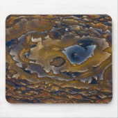Swirl-patroon op Jasper Slab Muismat (Voorkant)
