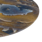 Swirl-patroon op Jasper Slab Snijplank (Hoek)