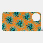 Swirl Pattern - Blauwgroen Groen Blauw Oranje Geel Case-Mate iPhone Case (Achterkant (horizontaal))