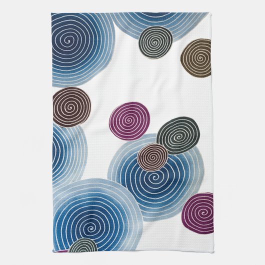 Swirl Pattern, Japans design Theedoek (Verticaal)