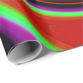 Swirl Retro Cadeaupapier (Rol Hoek)