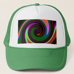 Swirl Retro Trucker Pet