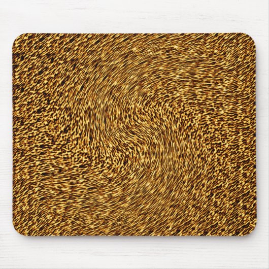 Swirl Shag Furry Mousepad Muismat (Voorkant)