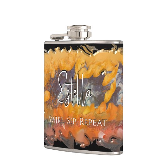 Swirl, Sip, Repeat Sunset 0612 Heupfles (Links)