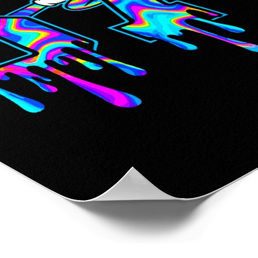 Swirl Six Seven Dab Drip 6 7 Dabbing Meme  Poster (Hoek)