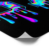 Swirl Six Seven Drip 6 7 Meme Gen Alpha Slang  Poster (Hoek)